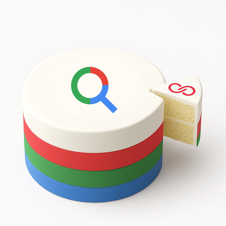 Google revenue cake with Polypoly taking a slice